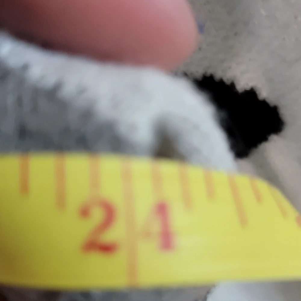 Gray and White Leopard Sweater Size Small - Picture 6 of 7